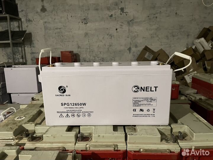 Agm Sucred Sun SPG12650 - 150А/ч