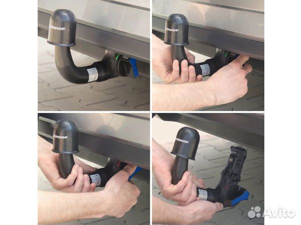 Фаркоп быстросъёмный BMW X6 E71 Restyling, 2012-20