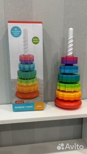 Пирамидка шестеренки и деревянная