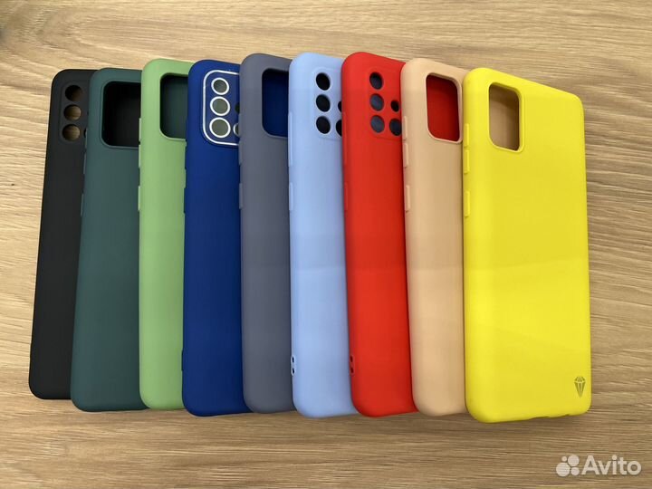 Чехол силиконовый на Samsung A51