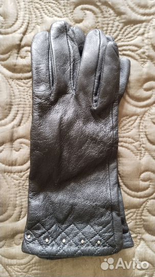 Продам женские кожаные перчатки