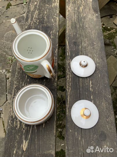 Чайник заварочный и сахарница СССР