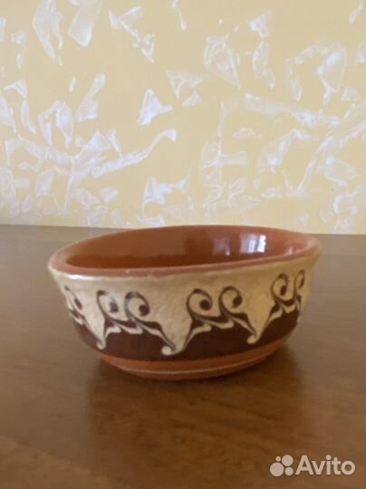 Чаша керамическая, солонка Украина 1988г