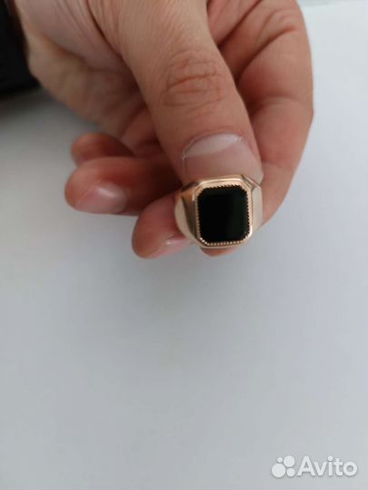 Золотая Печатка Оникс