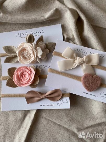 Повязочки для девочек