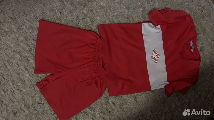 Детская футбольная форма спартак 122см