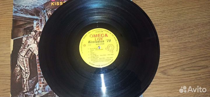 Пластинка Omega kisstadion 79