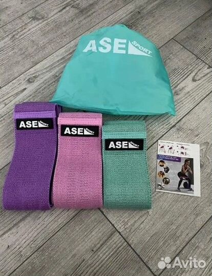 Набор новых тканевых резинок для фитнеса