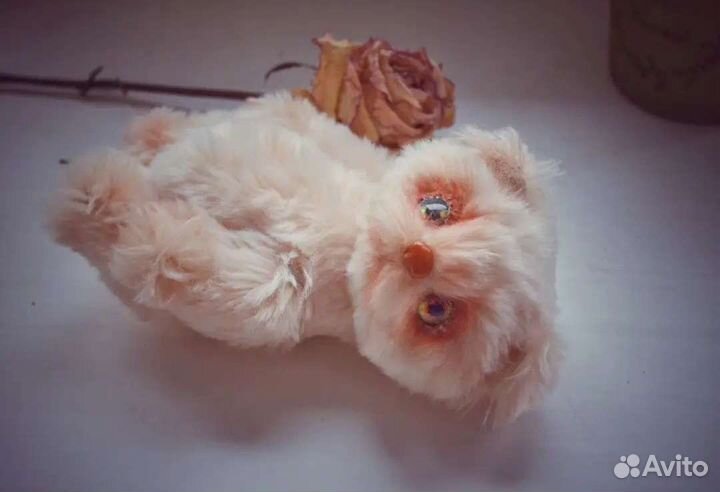 Игрушка ручной работы мишка тедди