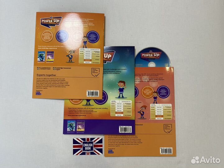 Power Up 2/комплект (AB,HB,PB,CD) новый
