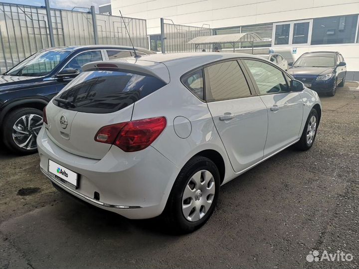 Opel Astra 1.6 МТ, 2014, 168 302 км