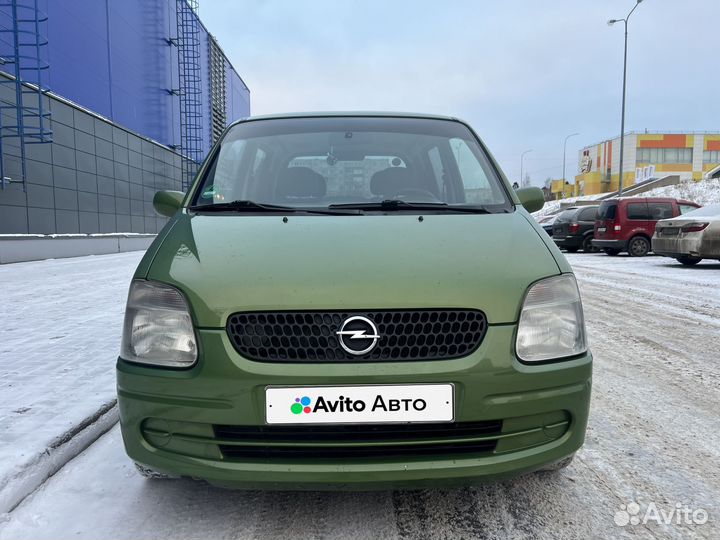 Opel Agila 1.2 МТ, 2002, 211 052 км