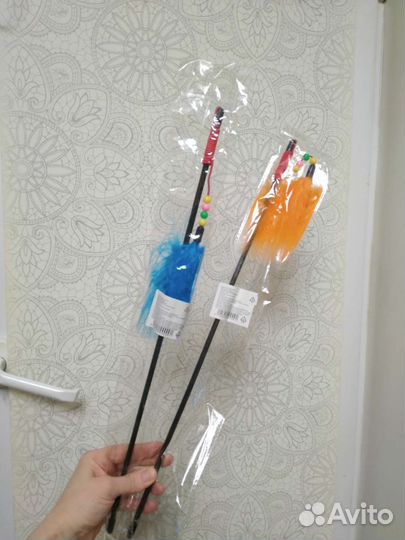 Игрушка для кошек удочка