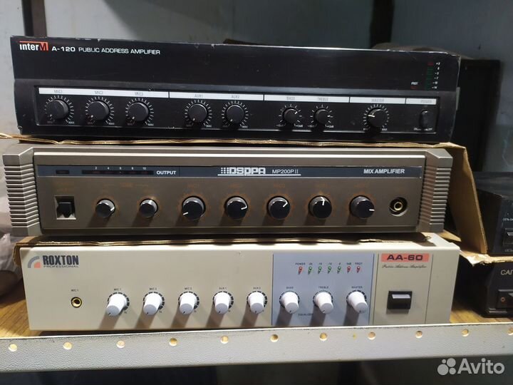 Колонки, трансляционная аппаратура