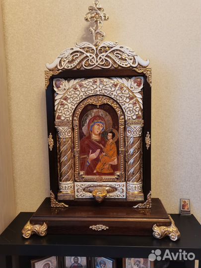 Икона роспись золотом