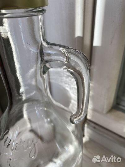 Кувшин графин 1 литр бутылка с крышкой
