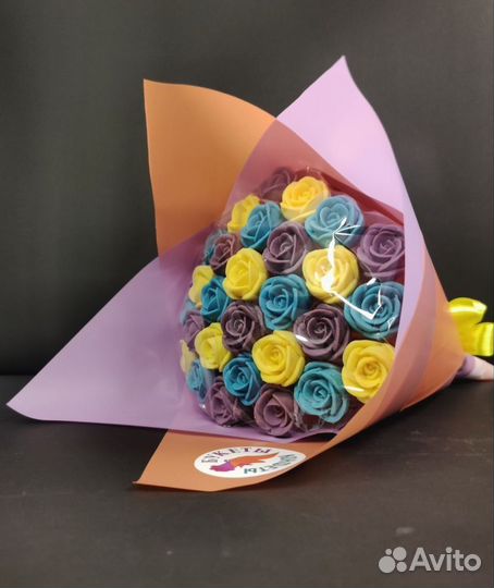 Букет - 29 Роз из Бельгийского Шоколада