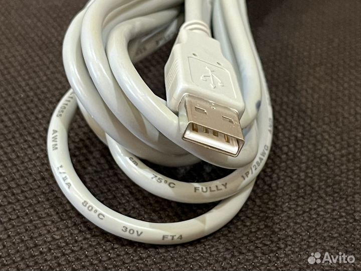 Кабель USB Type A - USB Type B - 2 штуки