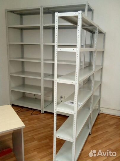 Стеллажи металлические