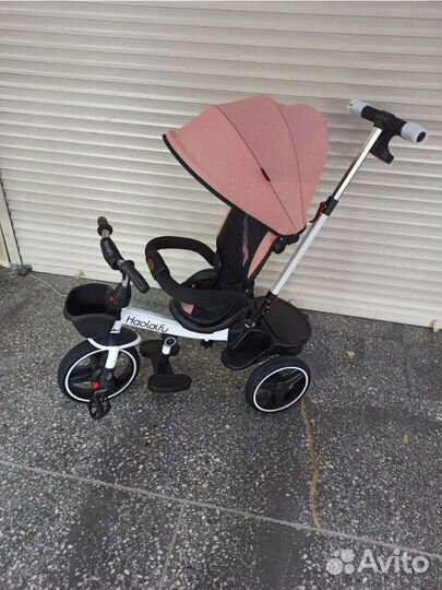 Трехколесный велосипед с родительской ручкой