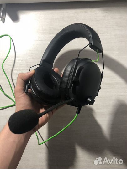 Игровые наушники Razer blackshark v2 x