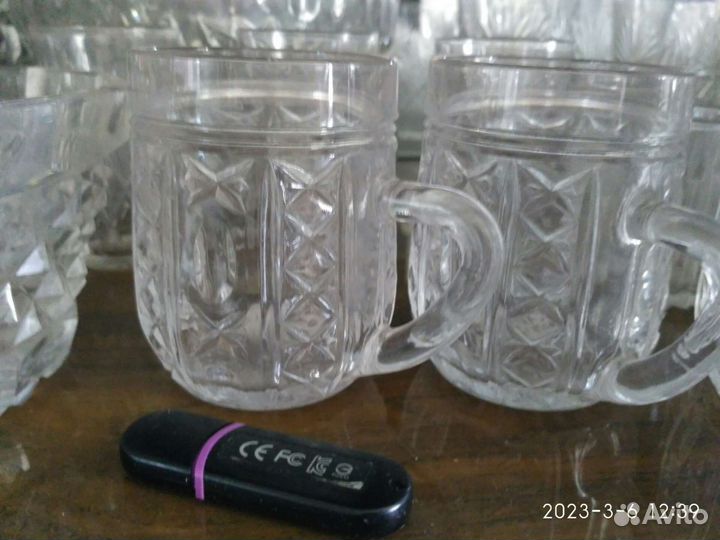 Пивная кружка хрусталь СССР