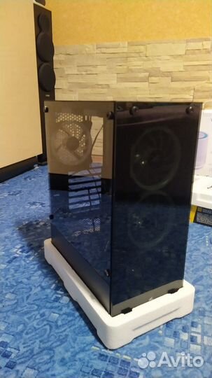 Игровой корпус для пк с подсветкой fire dancing V2