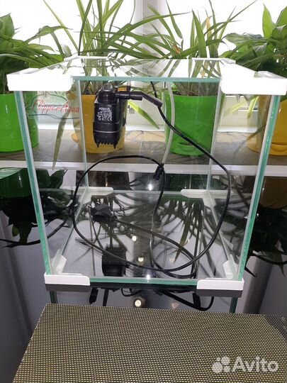 Аквариум 15л, фильтр