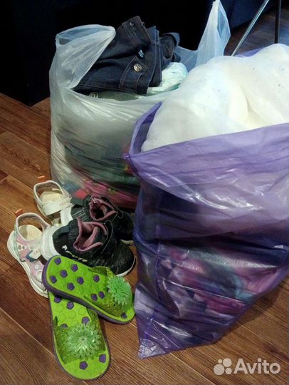 Детские вещи пакетом для девочек
