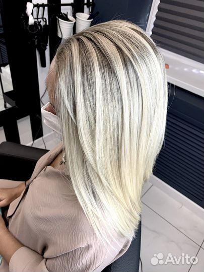 Сложное окрашивание, Airtouch, Balayage, Handtouch