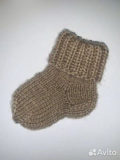 Носочки детские вязаные