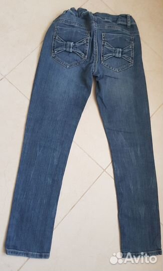 Джинсы Benetton для девочки, р. 140-146