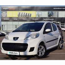 Peugeot 107 1.0 AMT, 2010, 205 200 км, с пробегом, цена 440 000 руб.