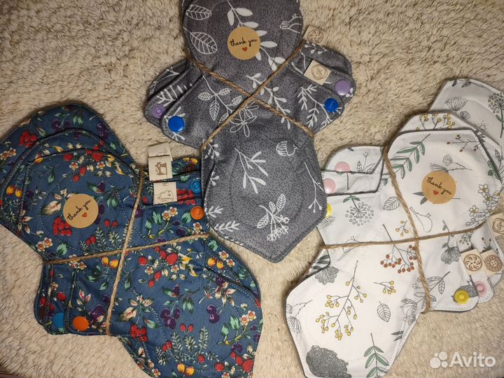 Женские прокладки многоразовые