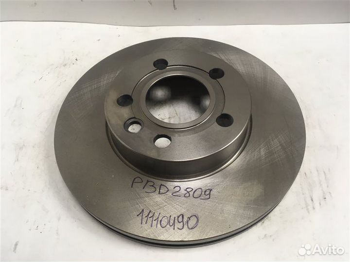 Диск тормозной передний вентилируемый Volksawagen