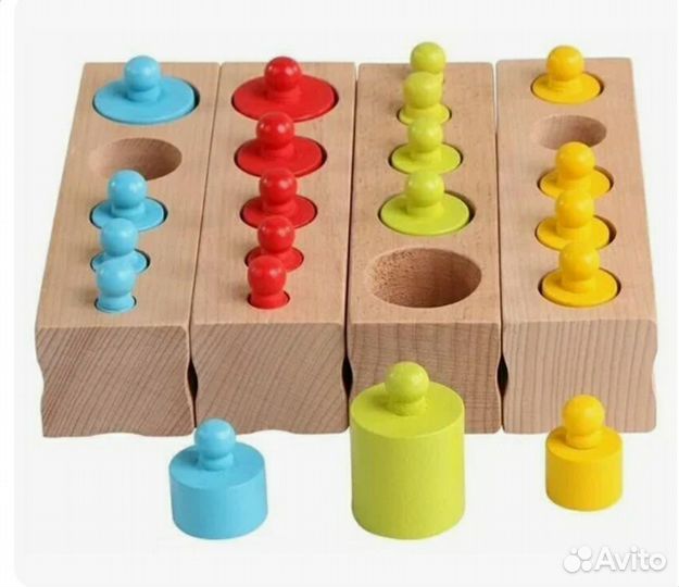 Цилиндры Монтессори