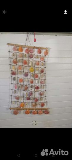 Декор из ракушек