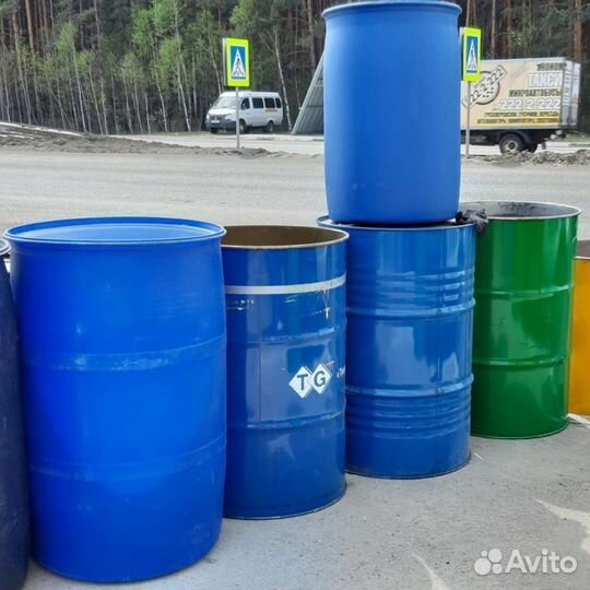 Бочка металлическая 220л