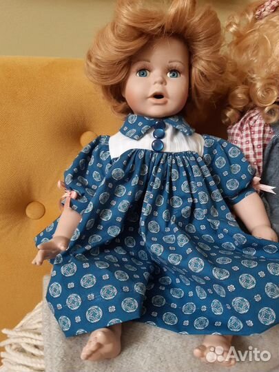 Кукла фарфоровая винтаж Германия 2700