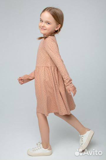 Платье для девочки Crockid К 5786 смугло-ко (104)