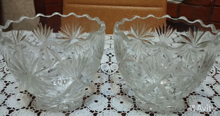 Хрустальная салатница