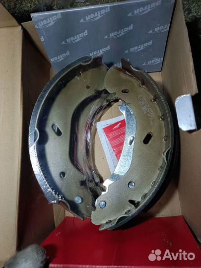 Колодки тормозные барабанные patron transit PSP590