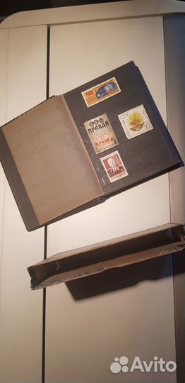 Почтовые марки СССР с альбомом