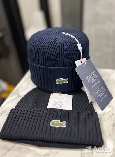 Мужская шапка Lacoste