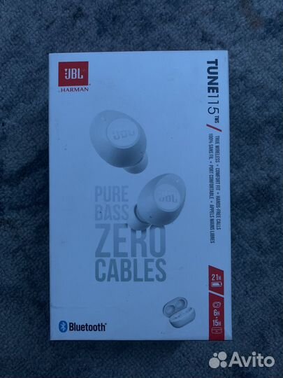 Беспроводные наушники jbl