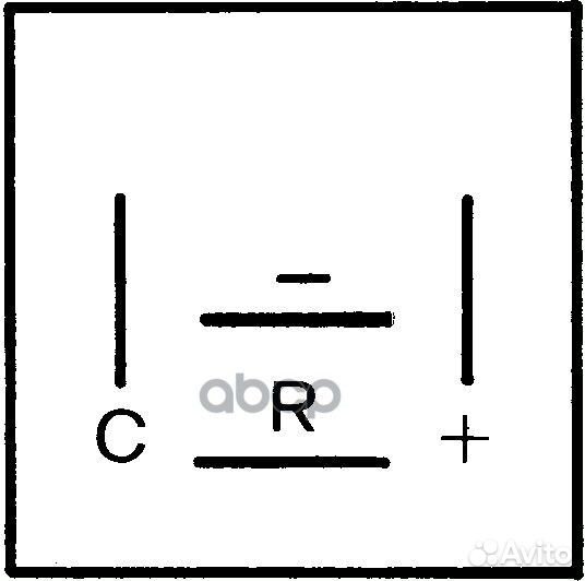 Реле поворотов R19, clio 4DB007218001