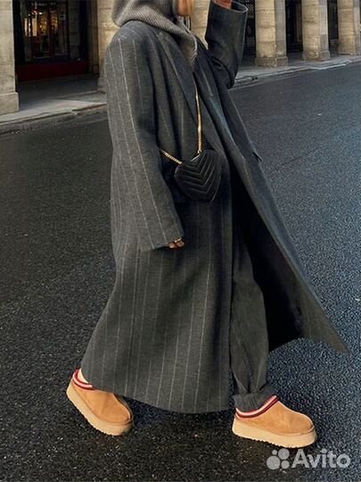 Пальто женское демисезонное шерстяное Miu miu