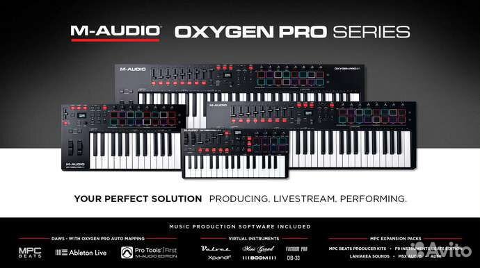 M-Audio Oxygen Pro 25 49 61