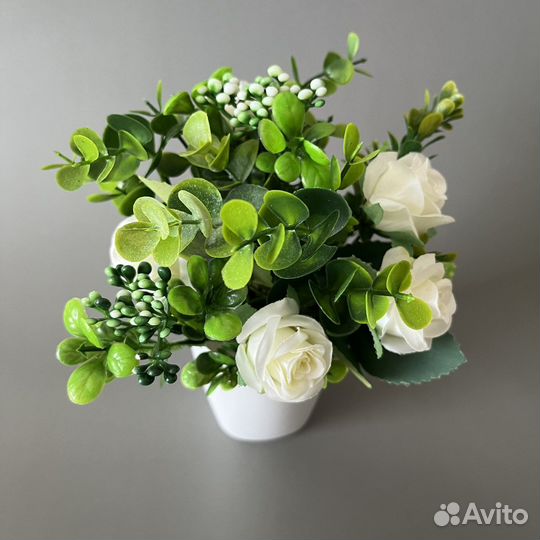 Искусственные цветы для декора