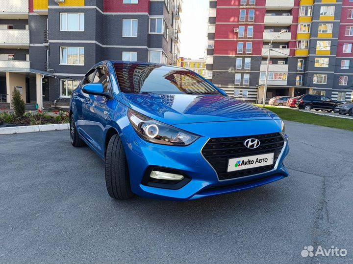 Hyundai Solaris 1.6 AT, 2017, 76 200 км